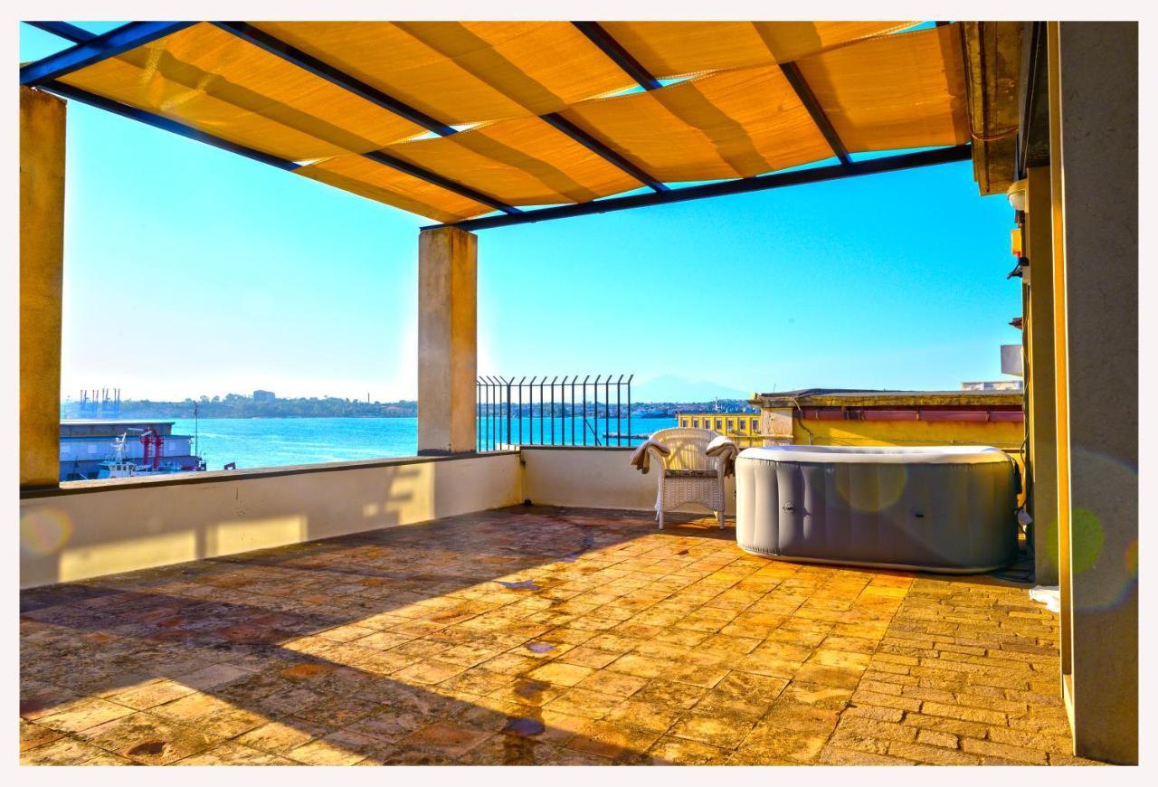 Villa Sul Molo Tra Siracusa E Catania Augusta Exterior foto